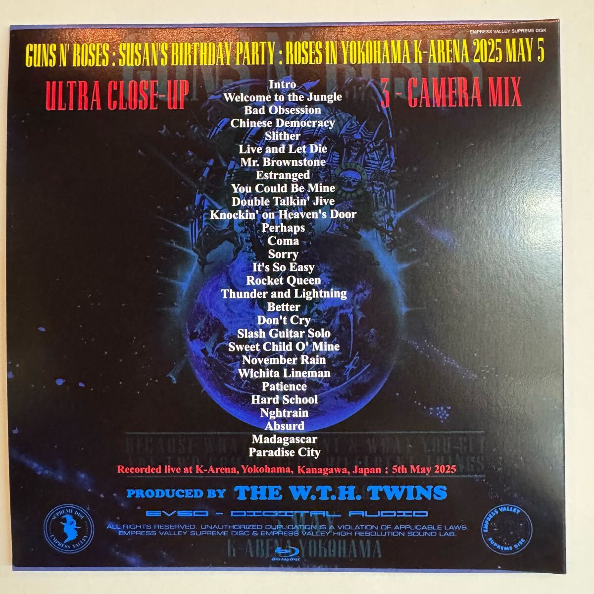 Guns N’ Roses Last Judgment R&R 4CD+Bonus Limited Numbered Box Set | Japansoundstore