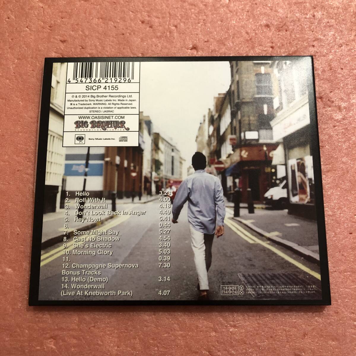 Oasis Morning Glory CD Japan Limited Edition Bonus Track Obi used | Japansoundstore