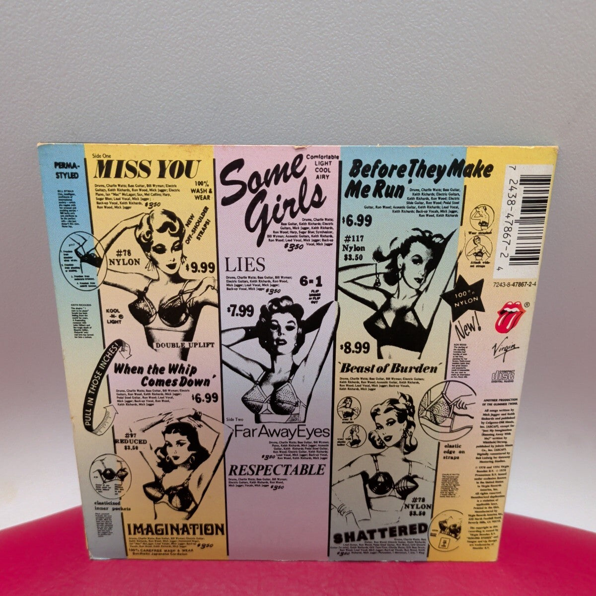 Rolling Stones Some Girls CD Limited Edition Paper Sleeve Mick Jagger Keith Rich | Japansoundstore