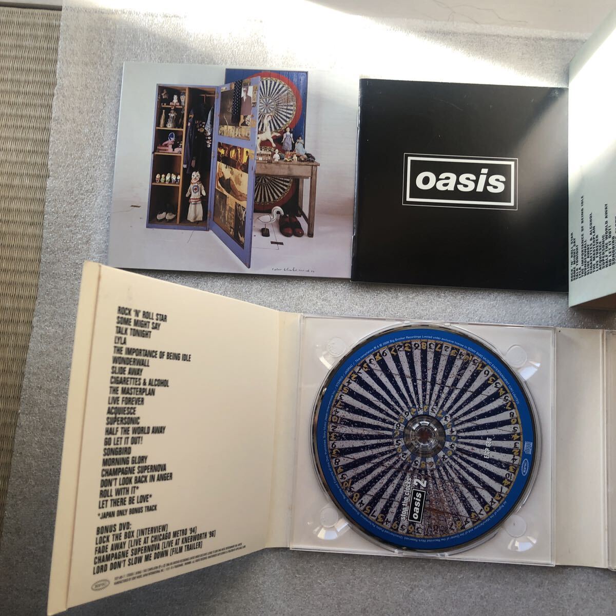 OASIS Stop The Clocks 2CD + 3DVD Limited Edition Used Music Set | Japansoundstore