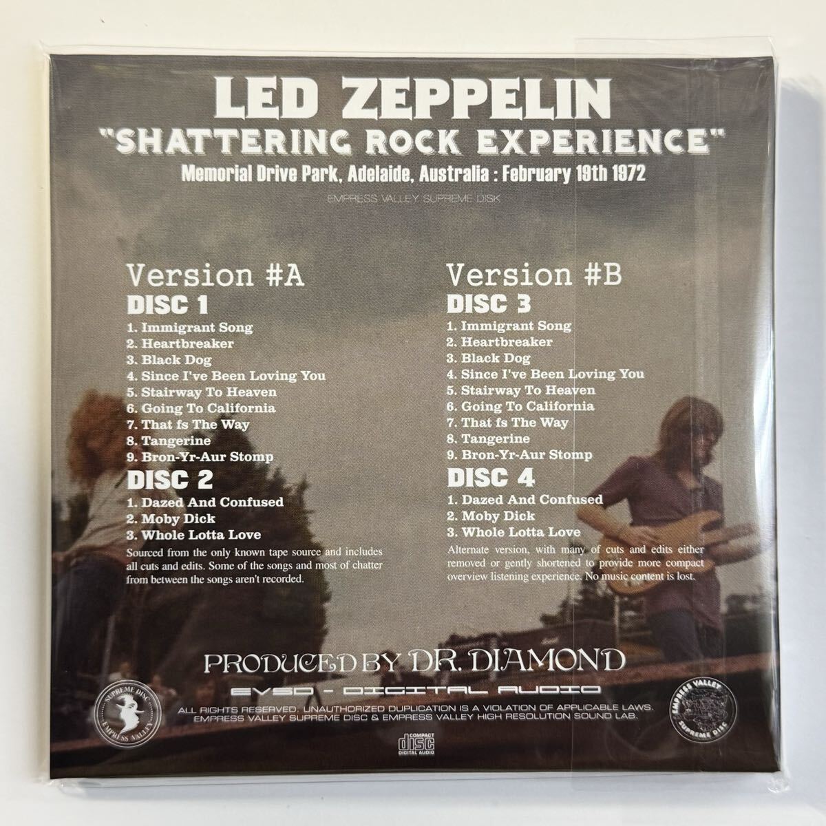 Led Zeppelin Thunder Down Under Limited 55pcs 20CD+Bonus Numbered Used | Japansoundstore