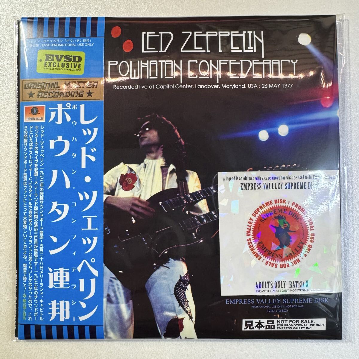 Led Zeppelin Powhatan Confederacy 3CD Limited Edition Pro Use Only | Japansoundstore