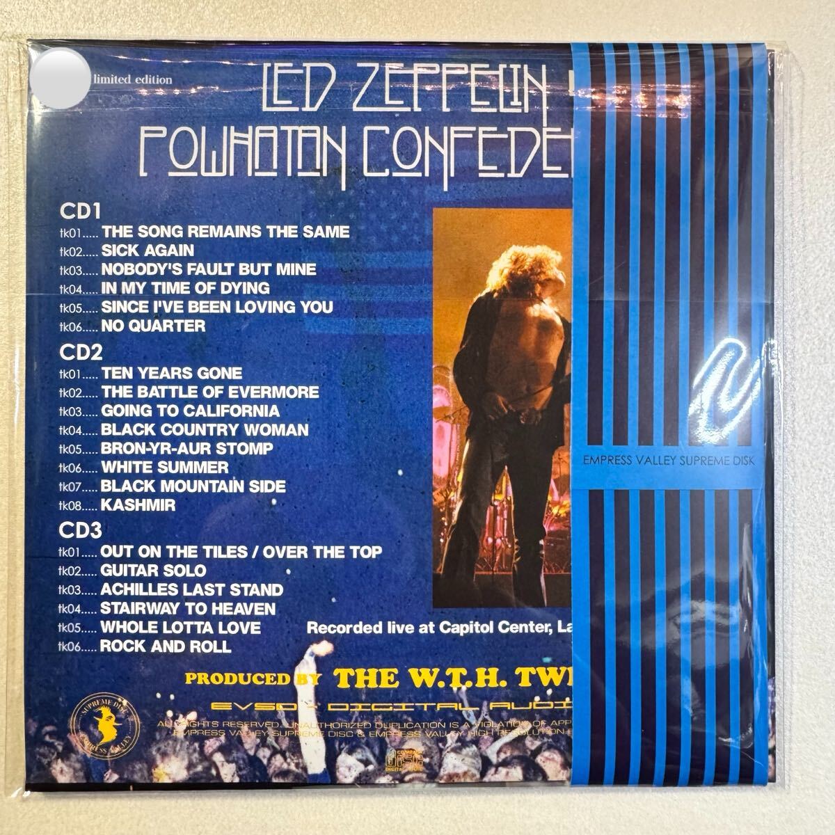 Led Zeppelin Powhatan Confederacy 3CD Limited Edition Pro Use Only | Japansoundstore