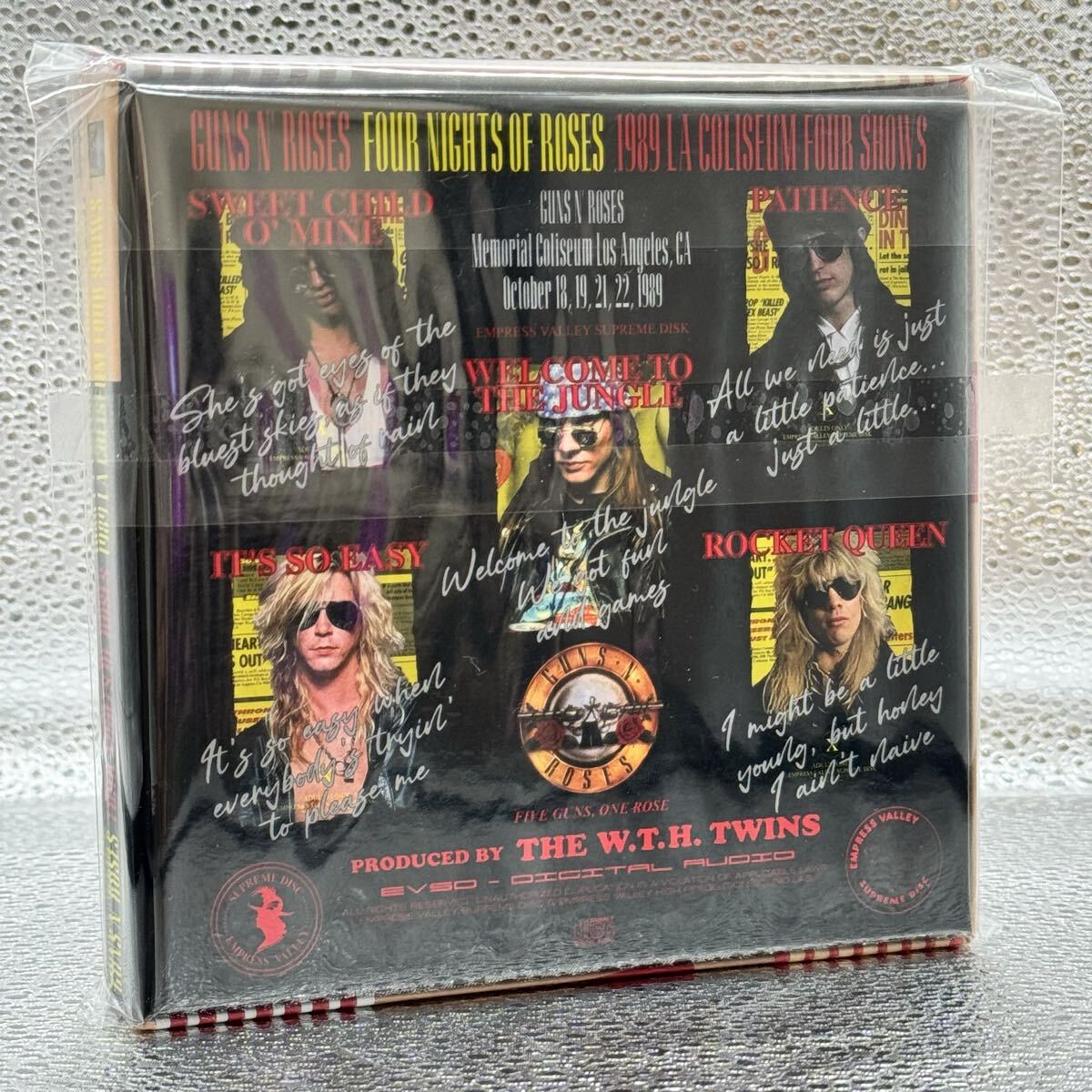 Guns N' Roses Four Nights of Roses 1989 LA Coliseum 4 Shows 6CD Box Set & 5 T-Sh | Japansoundstore