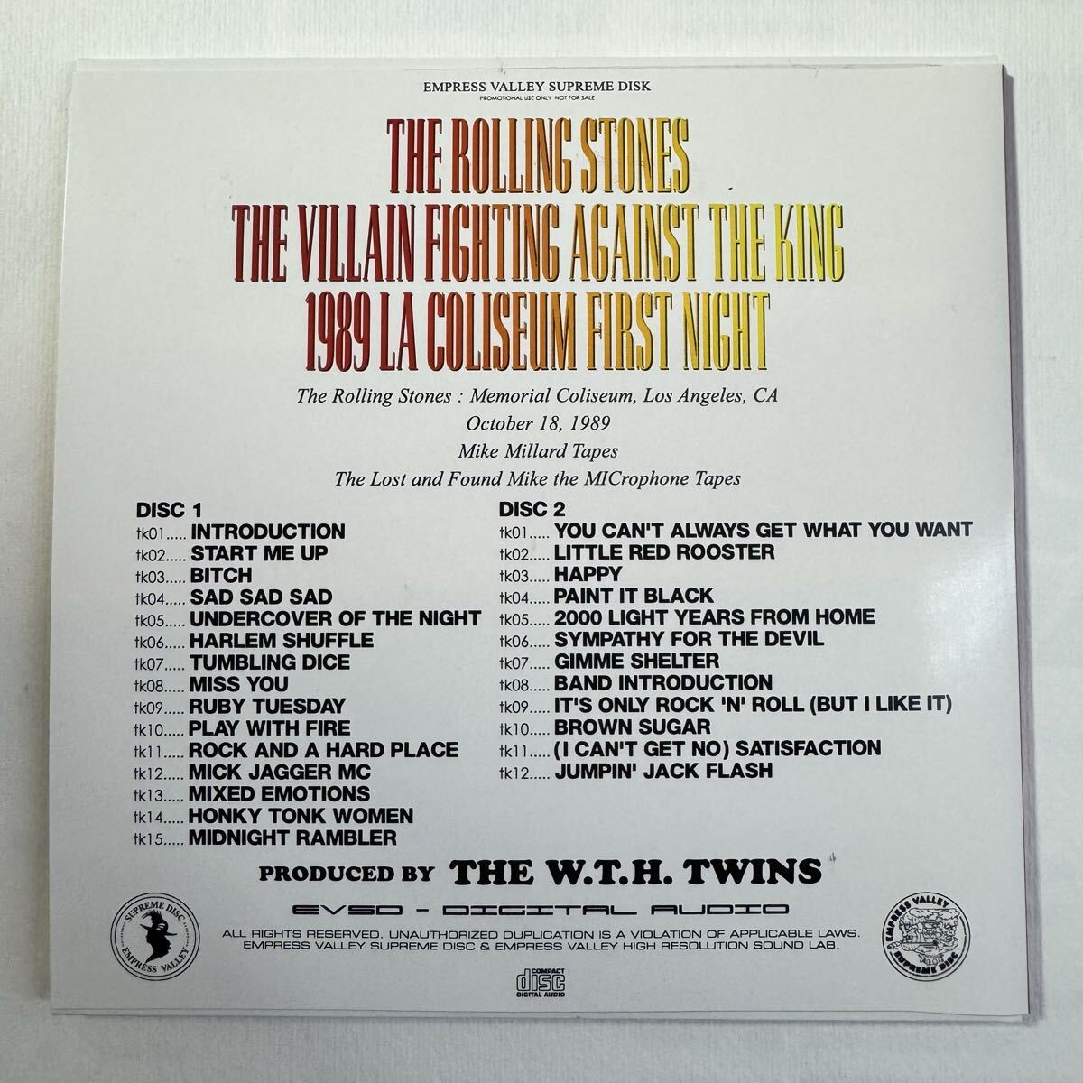 Guns N' Roses Four Nights of Roses 1989 LA Coliseum 4 Shows 6CD Box Set & 5 T-Sh | Japansoundstore