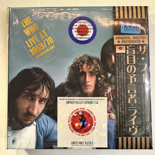 The Who Live at 1969 & 1970 Demix 5CD Box Set Limited Edition | Japansoundstore