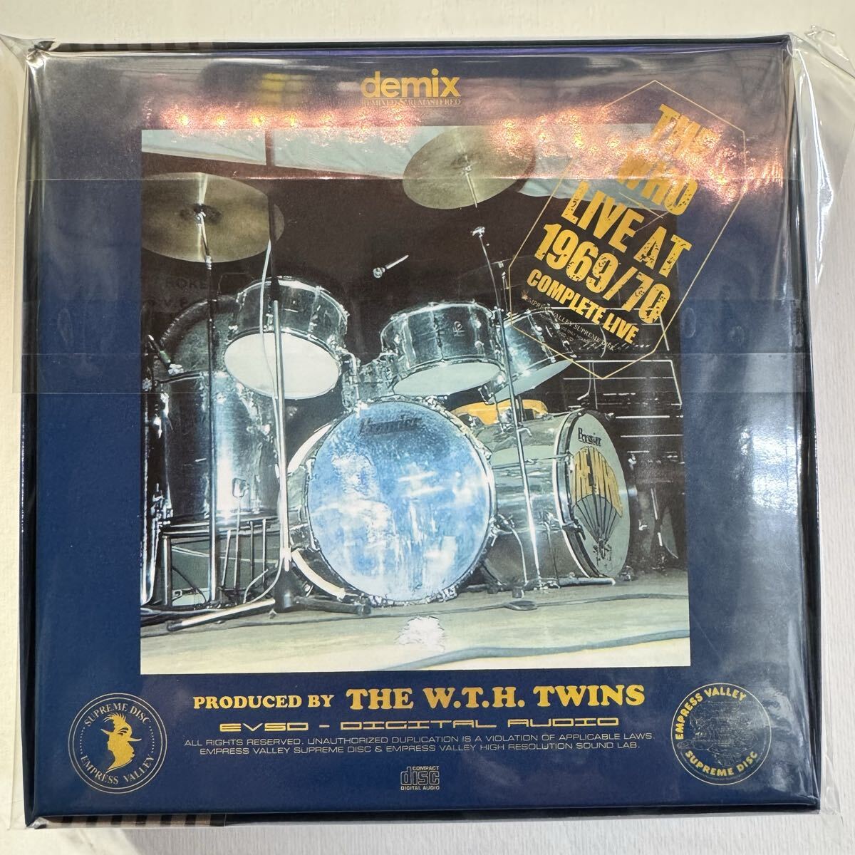 The Who Live at 1969 & 1970 Demix 5CD Box Set Limited Edition | Japansoundstore