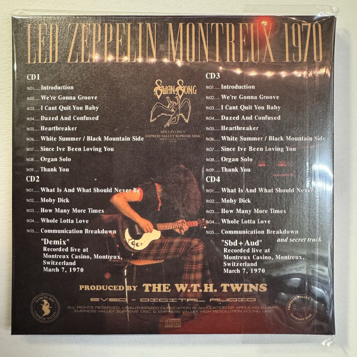 Led Zeppelin Live from Montreux 9CD Box Set Limited Numbered, 1970-71, Remastere | Japansoundstore