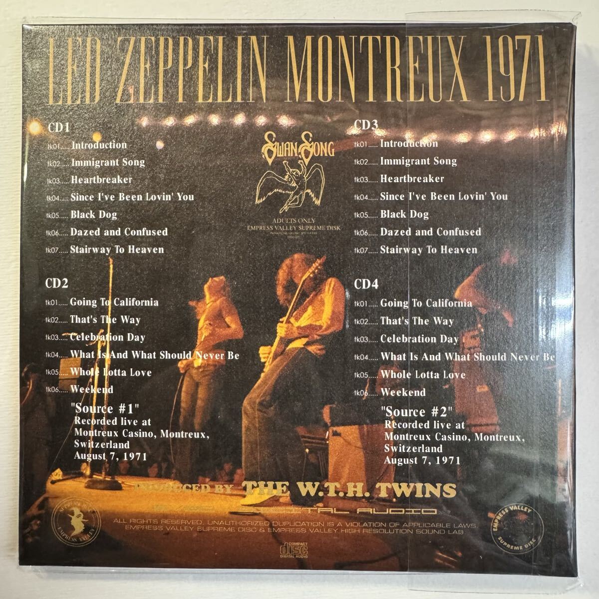 Led Zeppelin Live from Montreux 9CD Box Set Limited Numbered, 1970-71, Remastere | Japansoundstore