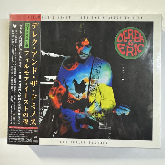 DETEK AND THE DOMINOS Fillmore Night 3CD Set Booklet Limited Numbered | Japansoundstore