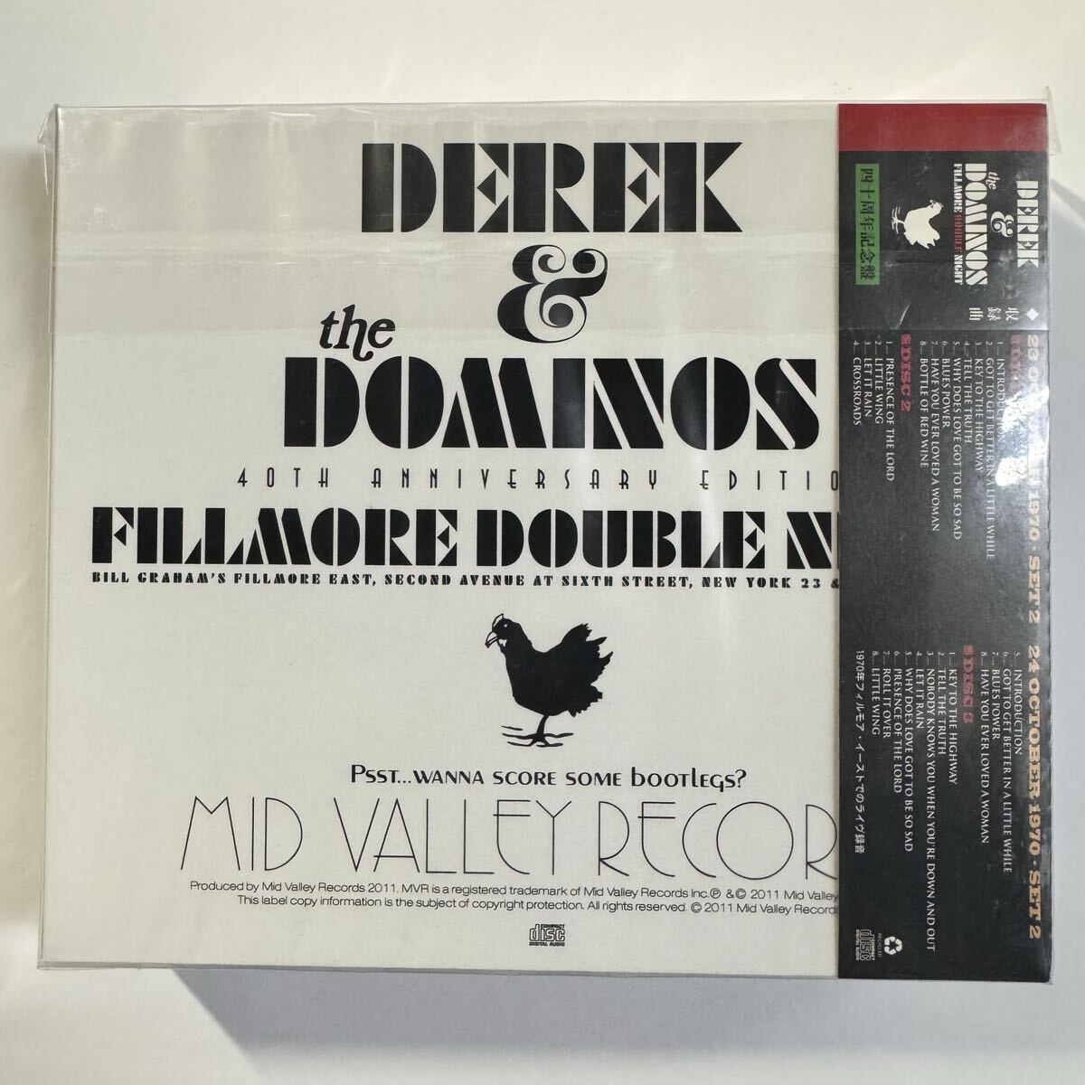DETEK AND THE DOMINOS Fillmore Night 3CD Set Booklet Limited Numbered | Japansoundstore