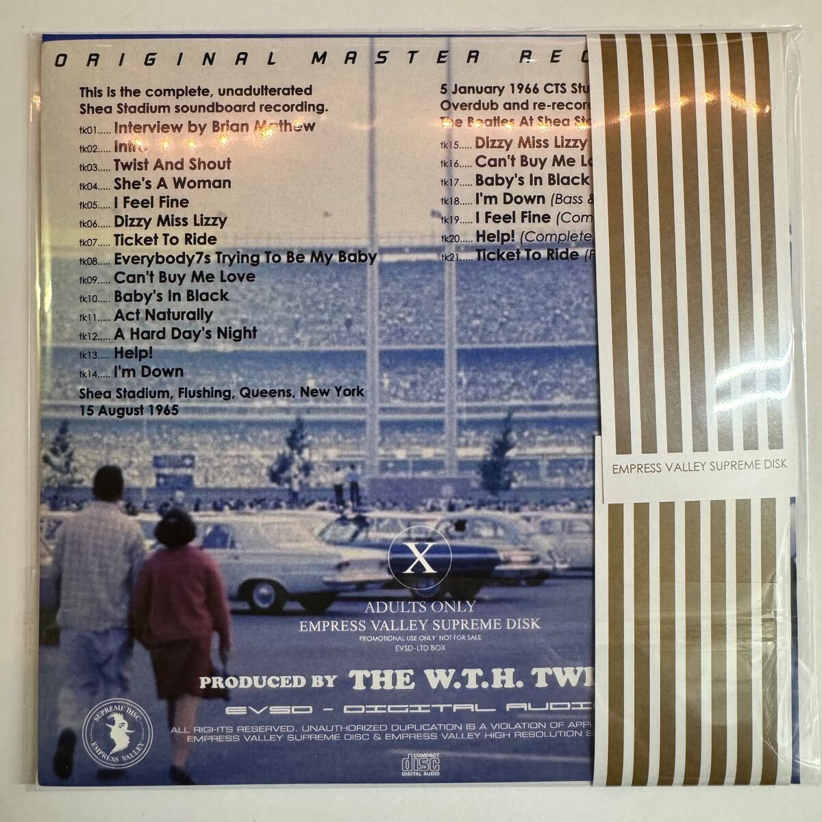 The Beatles Shea Stadium CD Limited Edition Uncut Soundboard Recording | Japansoundstore