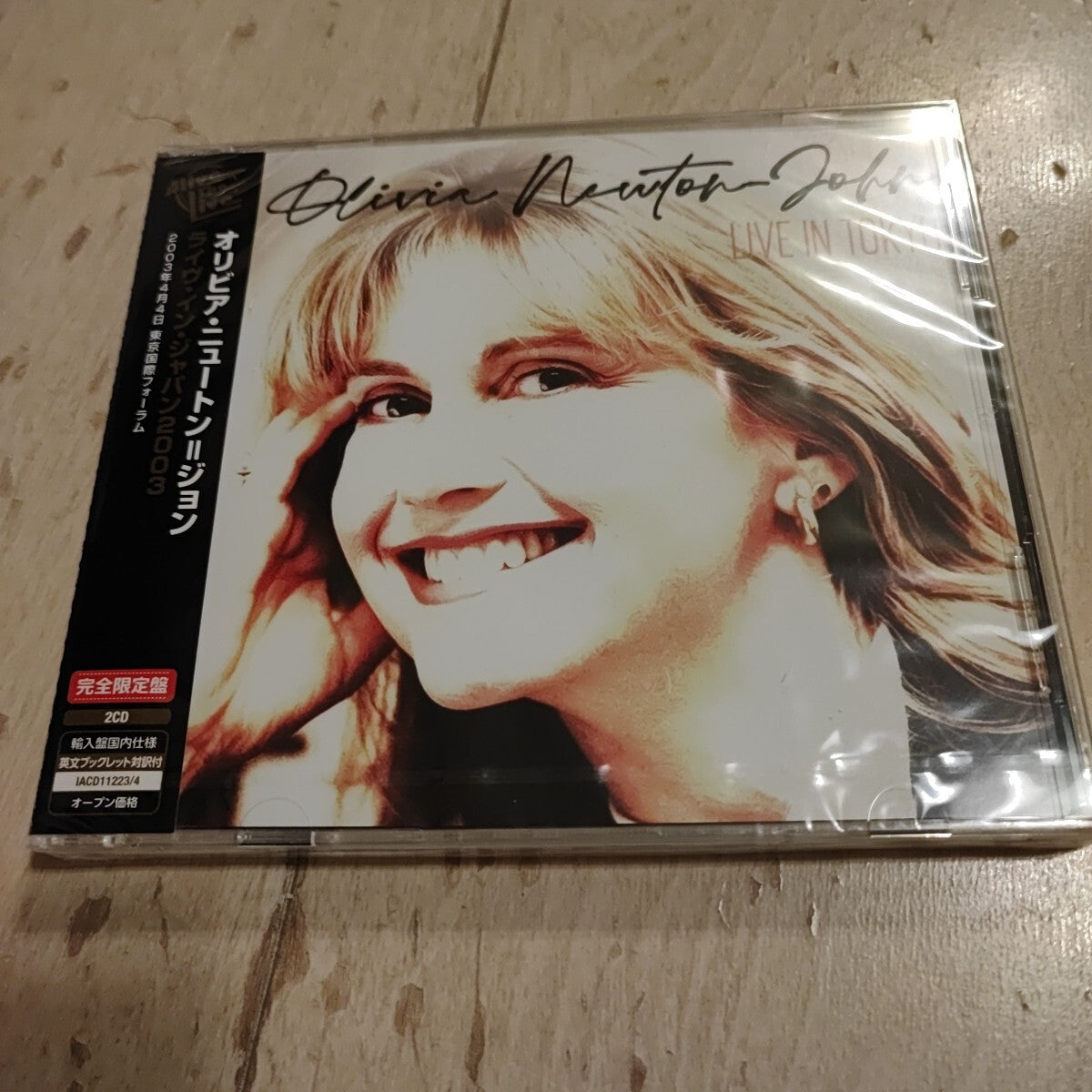 Olivia ton John Alive The Live 2CD Japan 2003 Limited Edition Unopened | Japansoundstore