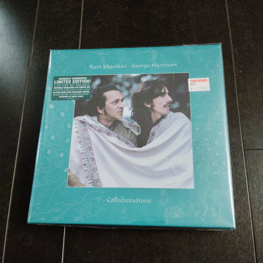 George Harrison Ravi Shankar Collaborations 3CD DVD Unopened Limited Edition | Japansoundstore