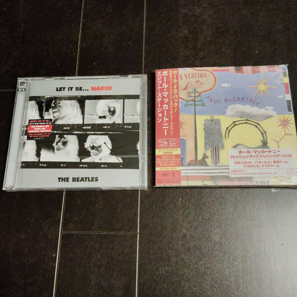 The Beatles LET IT BE NAKED & Paul McCartney Egypt Station 2CD Set | Japansoundstore
