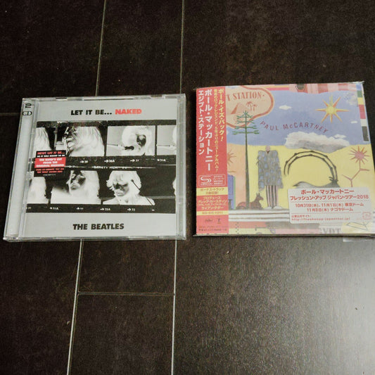 The Beatles LET IT BE NAKED & Paul McCartney Egypt Station 2CD Set | Japansoundstore