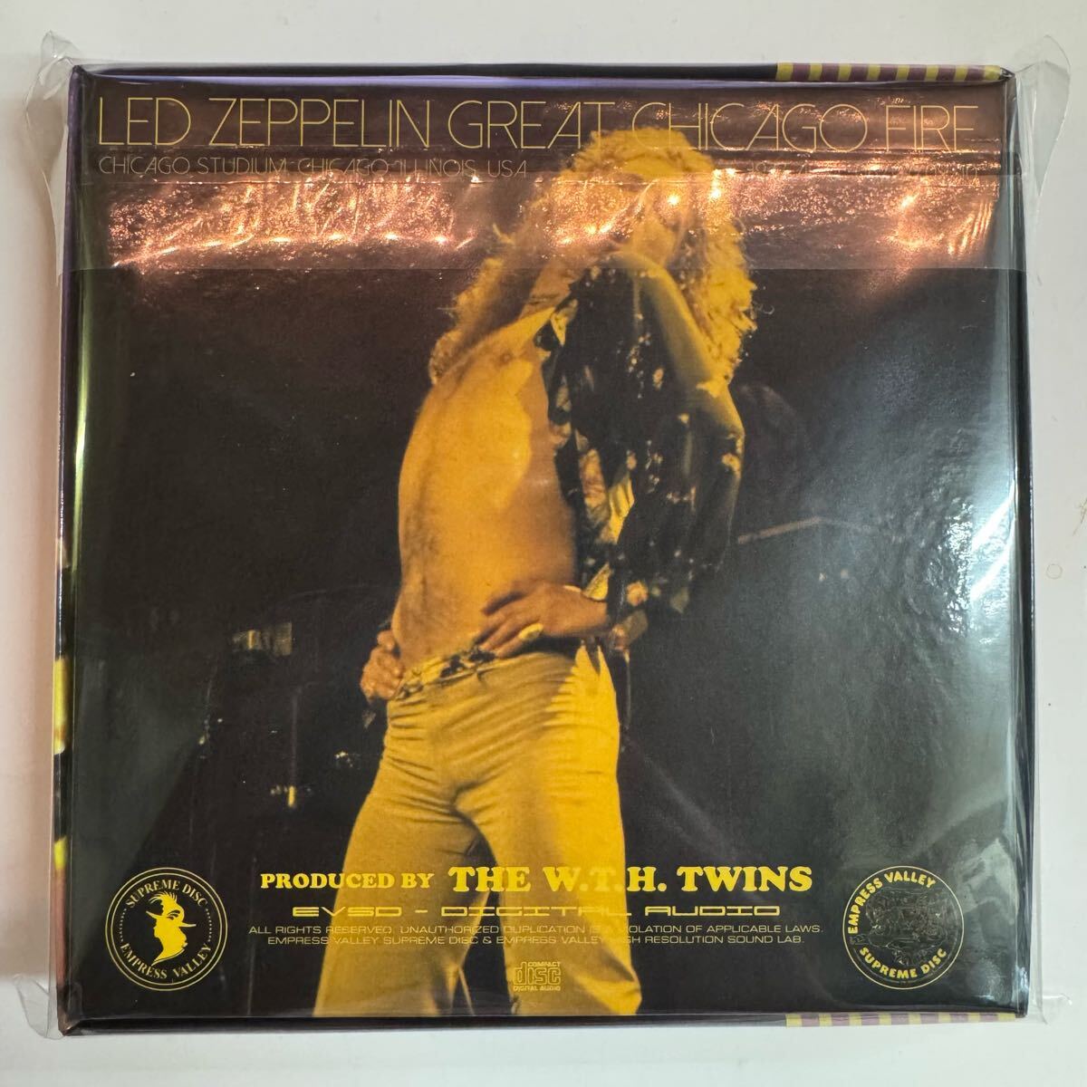 Led Zeppelin / Chicago Fire 9CD Box Set - 1977 Live Chicago Performance Used | Japansoundstore