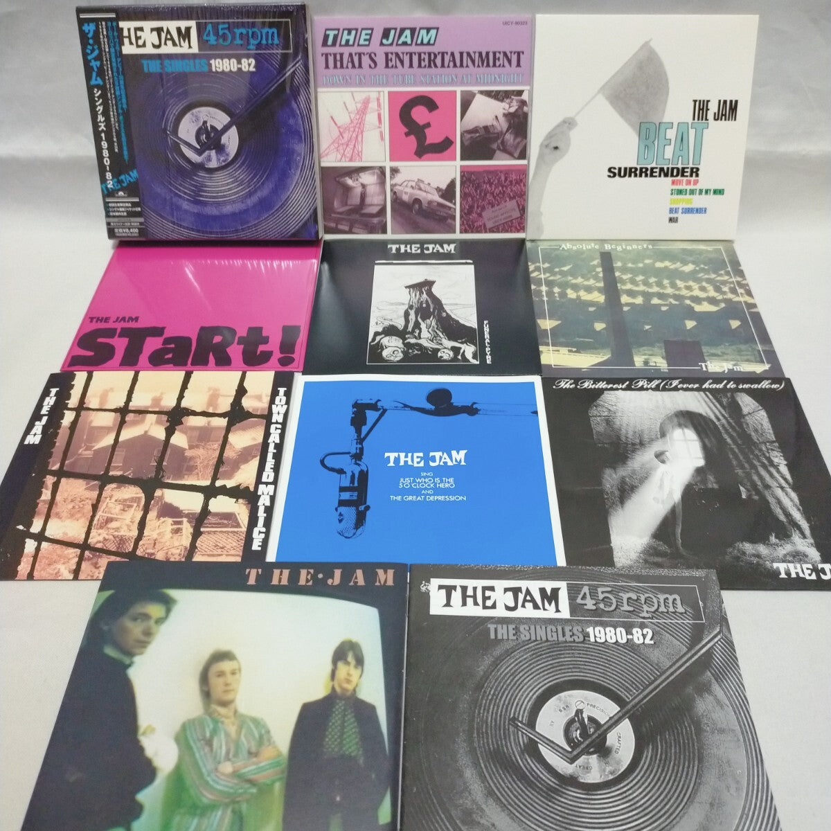 The Jam Singles Box Set 1977-1982 CD Japan Limited Edition Used | Japansoundstore