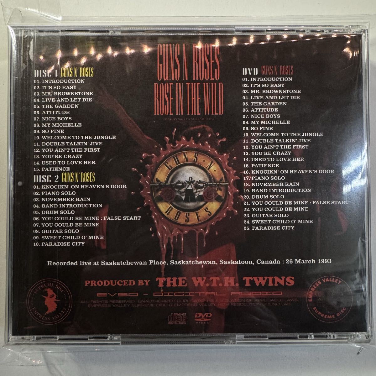 Guns N' Roses Rose In The Wild 2CD + Bonus Limited Numbered Dead Stock | Japansoundstore