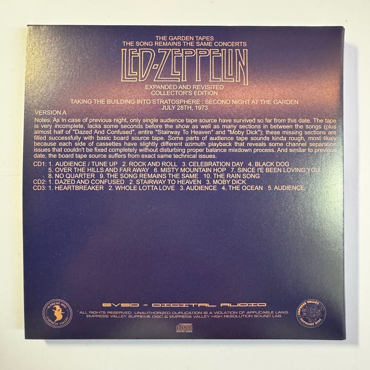 Led Zeppelin The Garden Tapes 18CD Box Set Limited Reproduction Blues | Japansoundstore