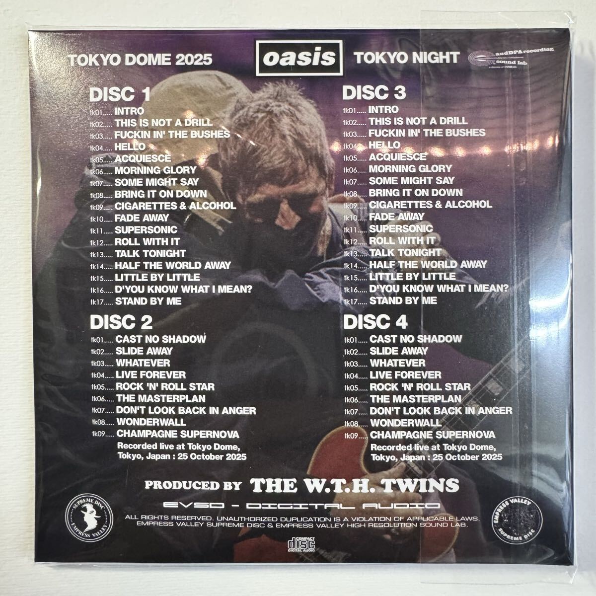 OASIS Fareast Two Nights Forever 4CD Box Set Limited Numbered Used | Japansoundstore