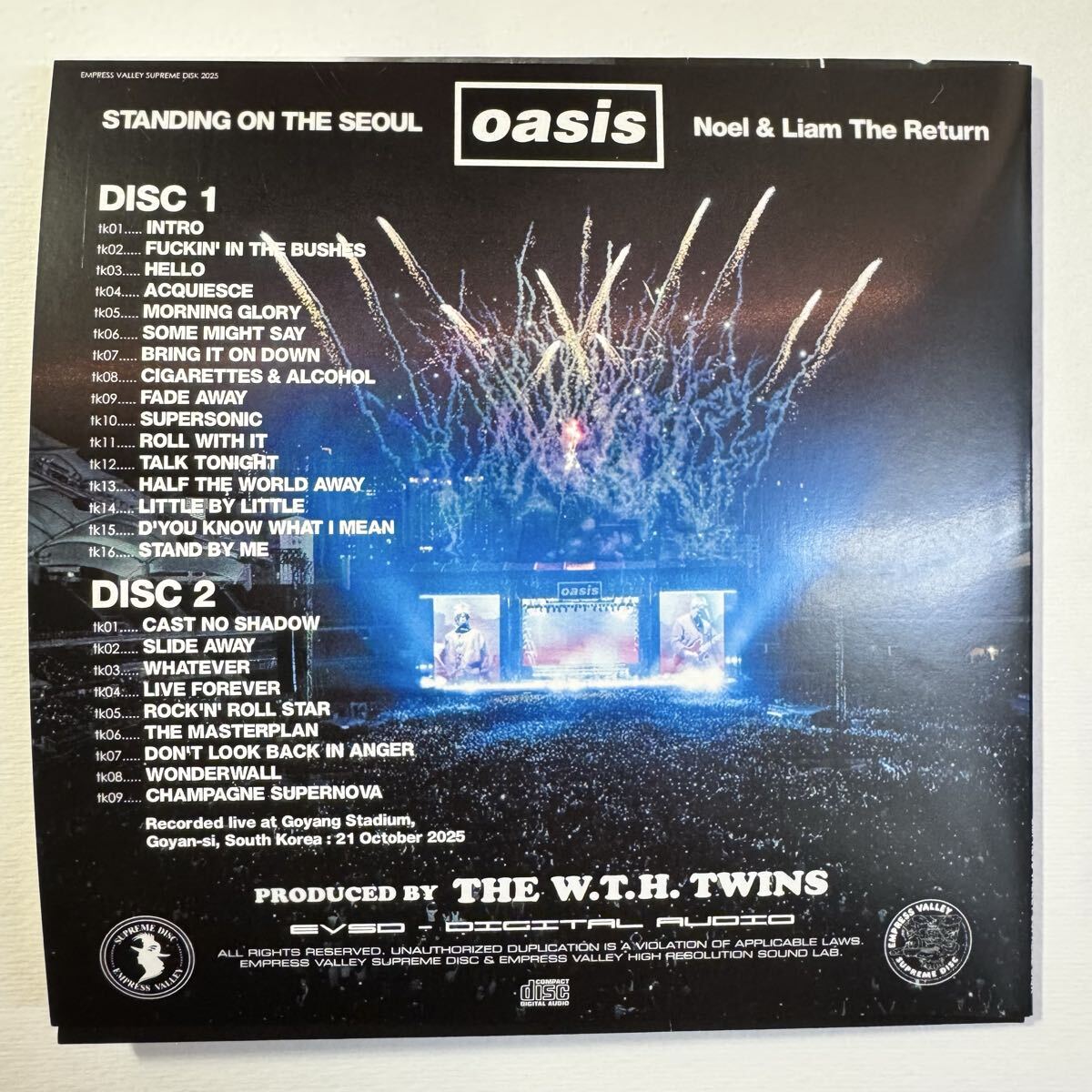 OASIS Fareast Two Nights Forever 4CD Box Set Limited Numbered Used | Japansoundstore