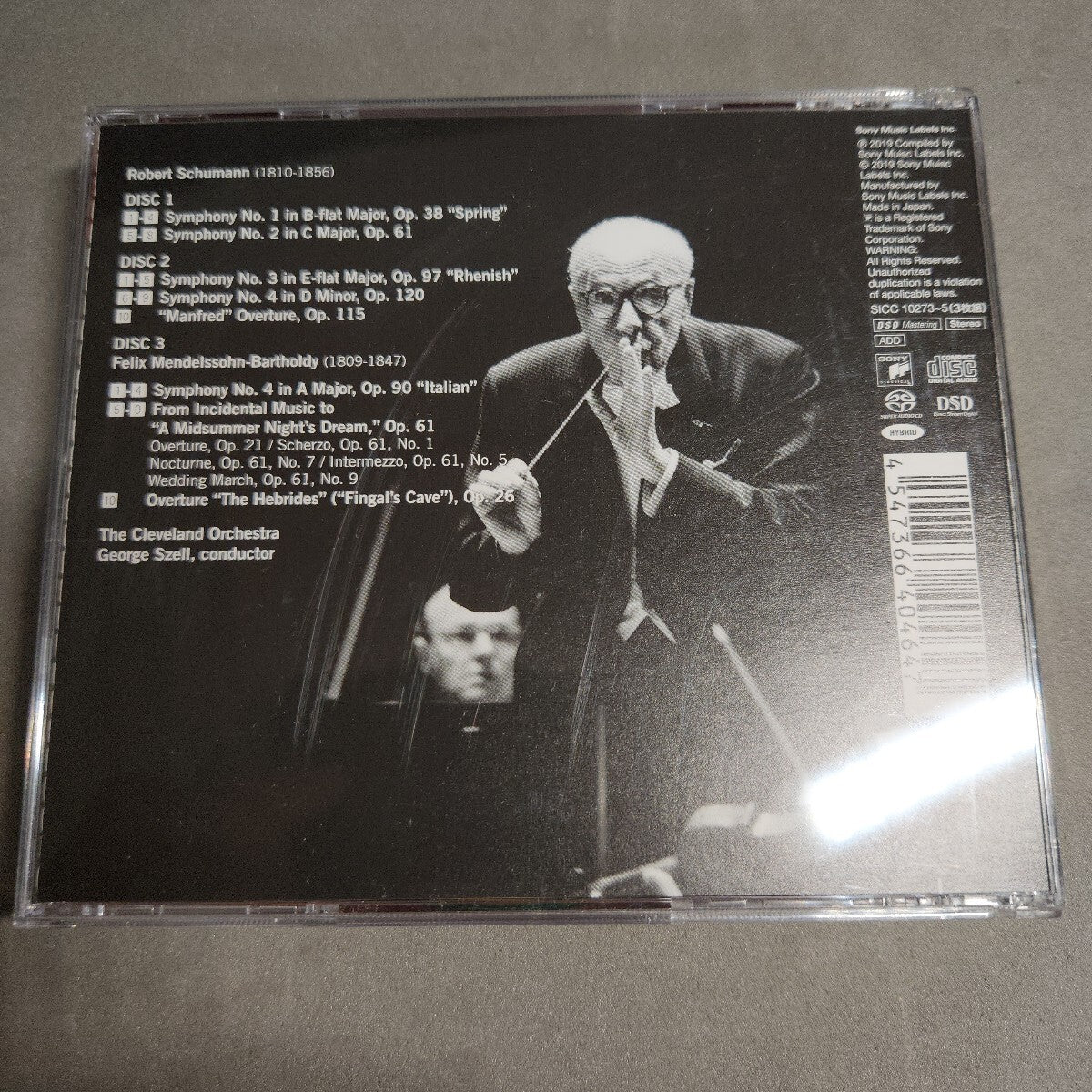 Szell Schumann Mendelssohn Symphonies SACD Hybrid, No visible flaws, Used | Japansoundstore