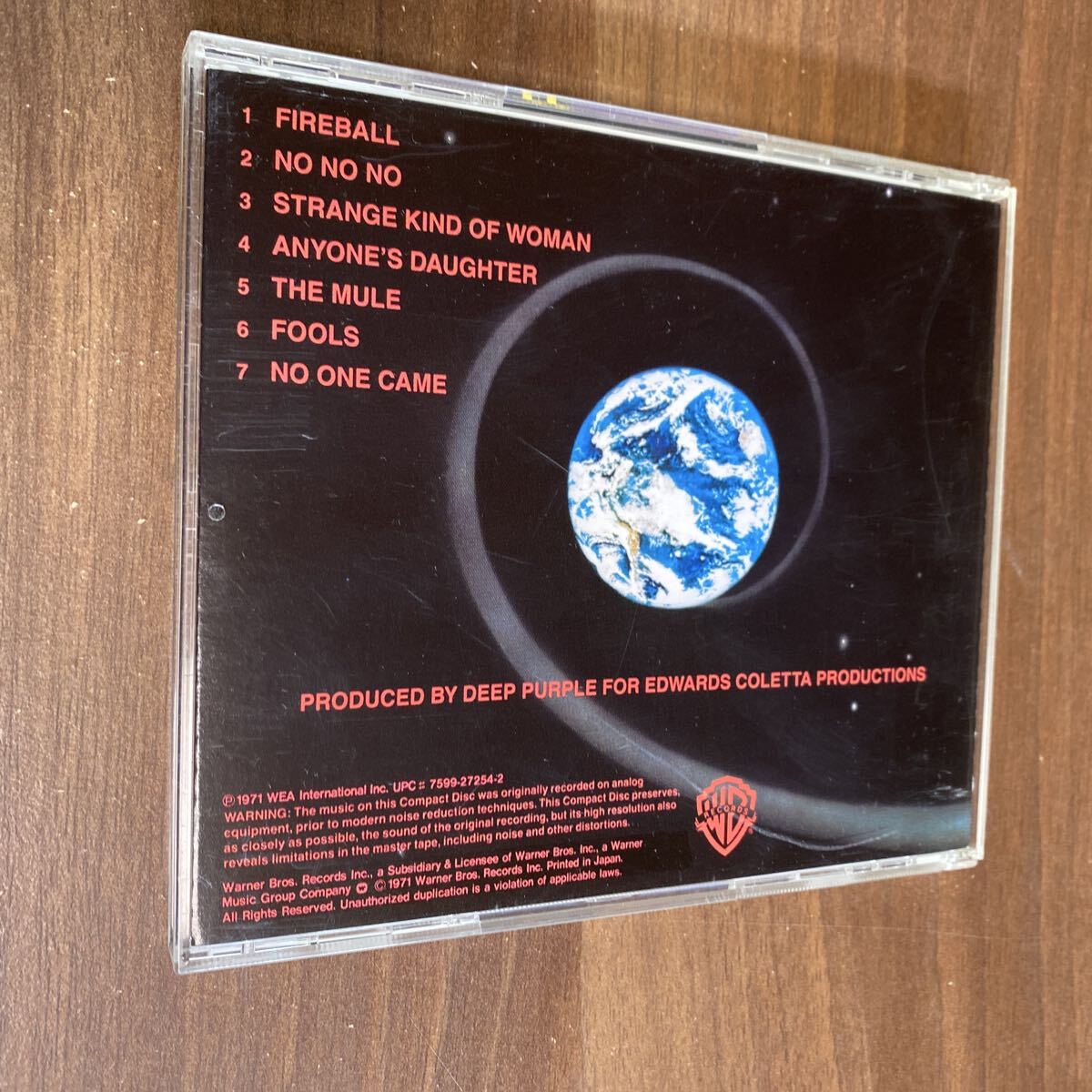 Deep Purple Fireball Gold CD Limited Press Used, No Scratches, 80409 | Japansoundstore