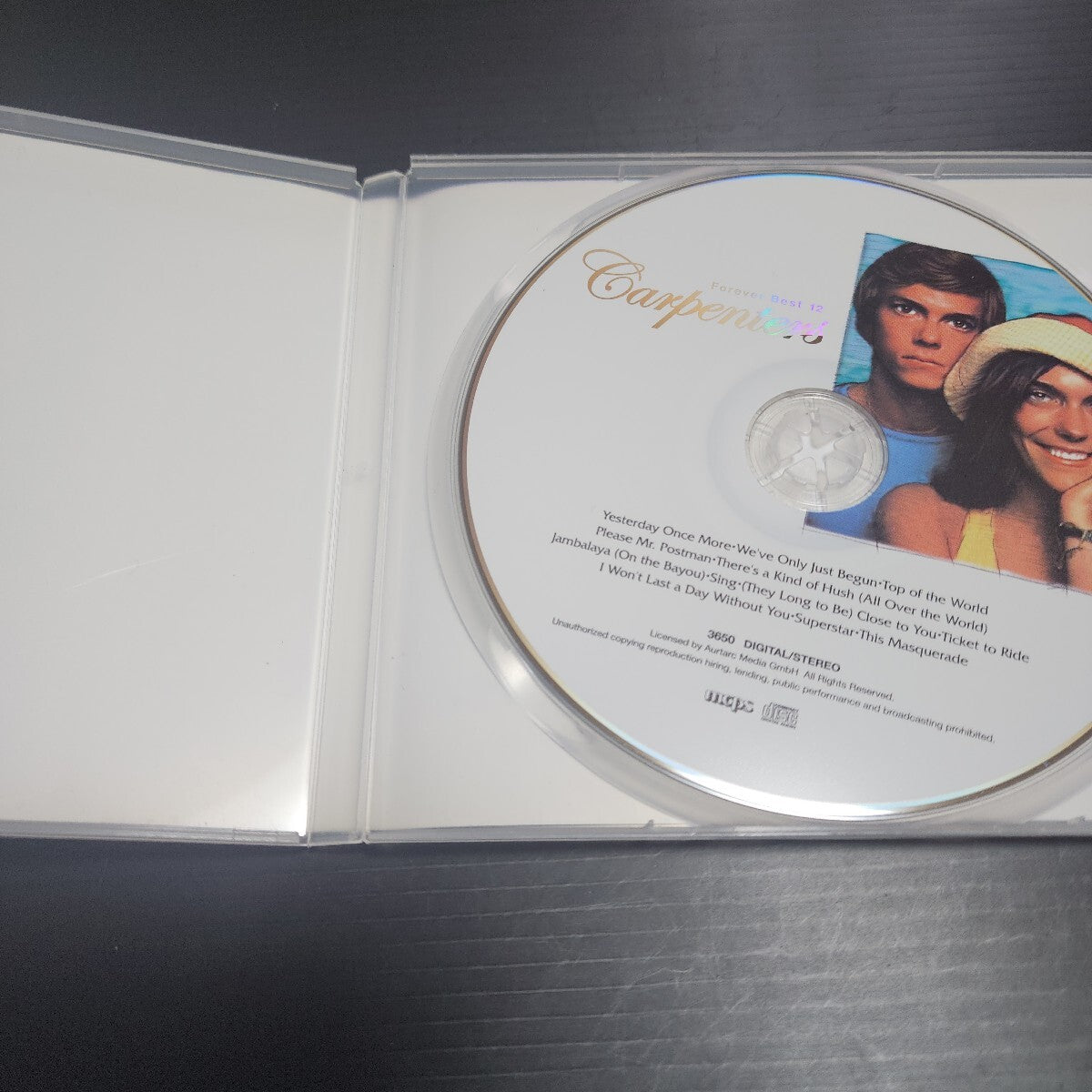 Carpenters CD Forever Best 12 No Lyrics Card Limited Edition Used | Japansoundstore