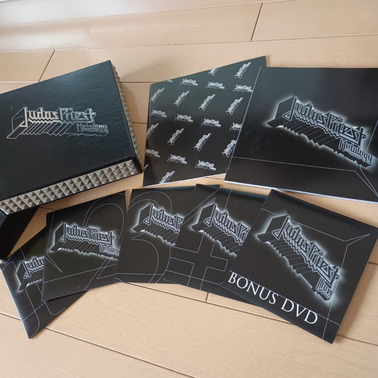 Judas Priest Metalogy 30th Limited Box Set 4CD DVD Live Used | Japansoundstore