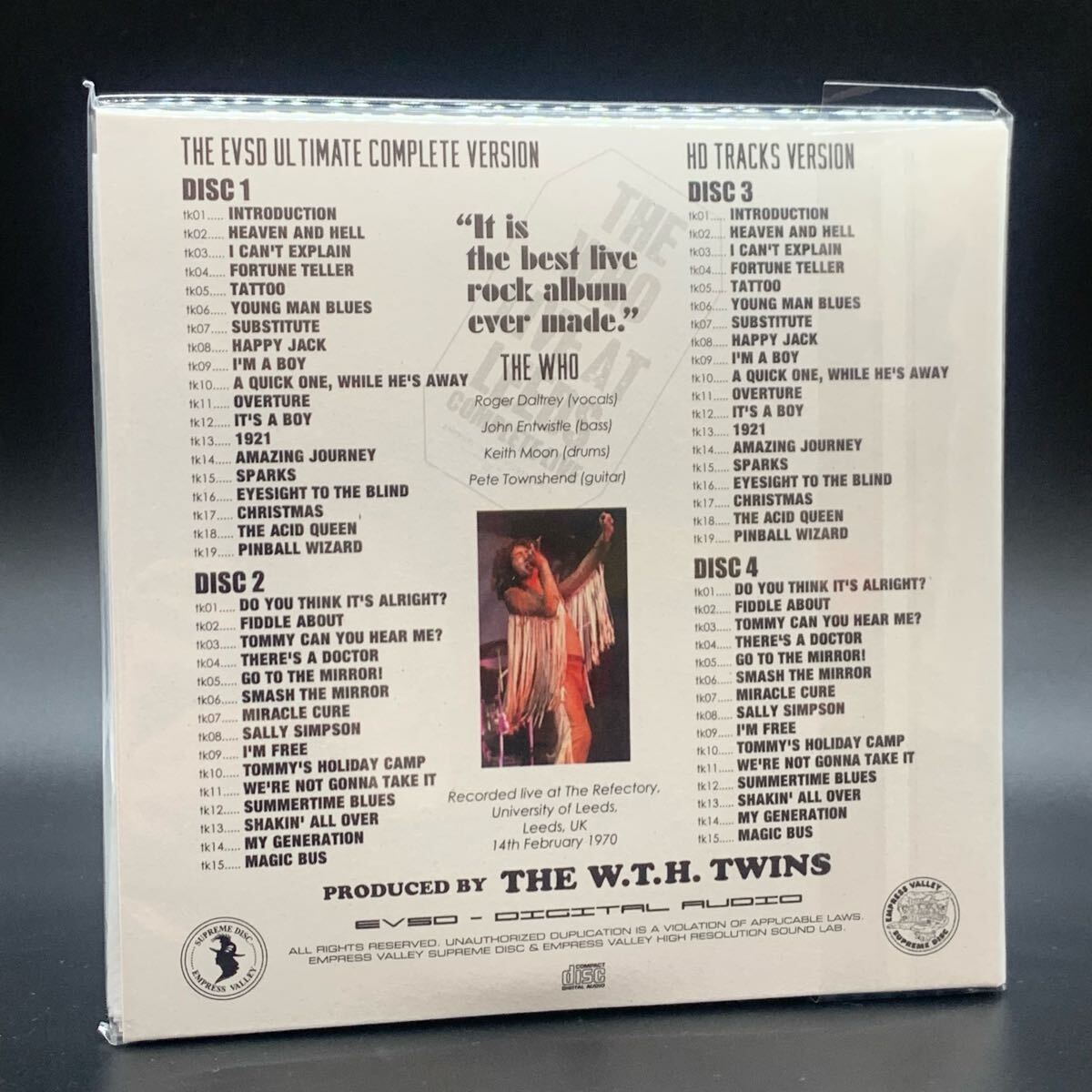 The Who Live at Leeds Ultimate 8CD+Bonus Super Limited Edition Used | Japansoundstore