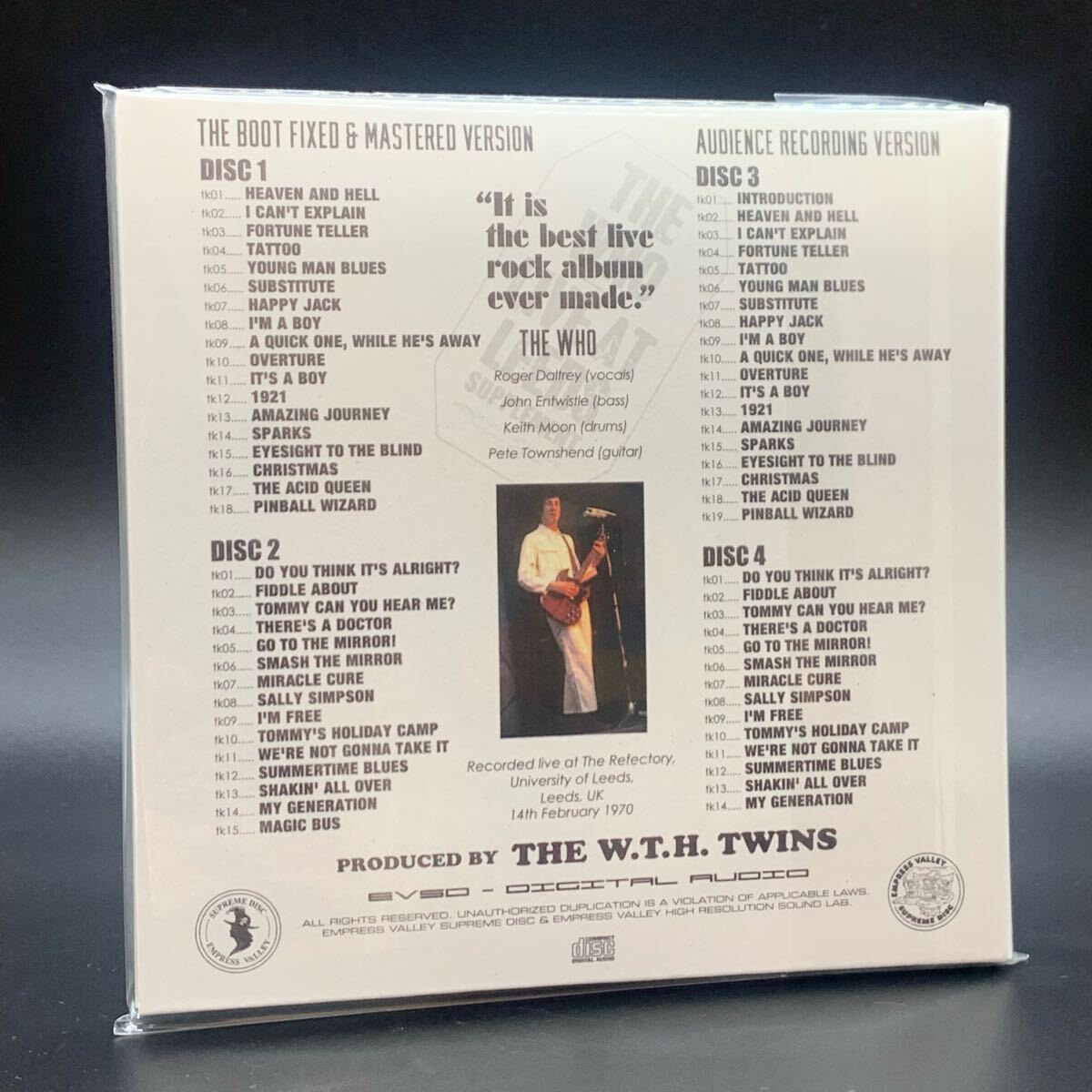 The Who Live at Leeds Ultimate 8CD+Bonus Super Limited Edition Used | Japansoundstore