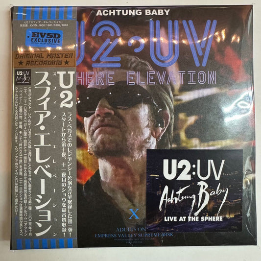 U2 Sphere Elevation 4CD Limited Edition Poster Empress Valley  Condition | Japansoundstore