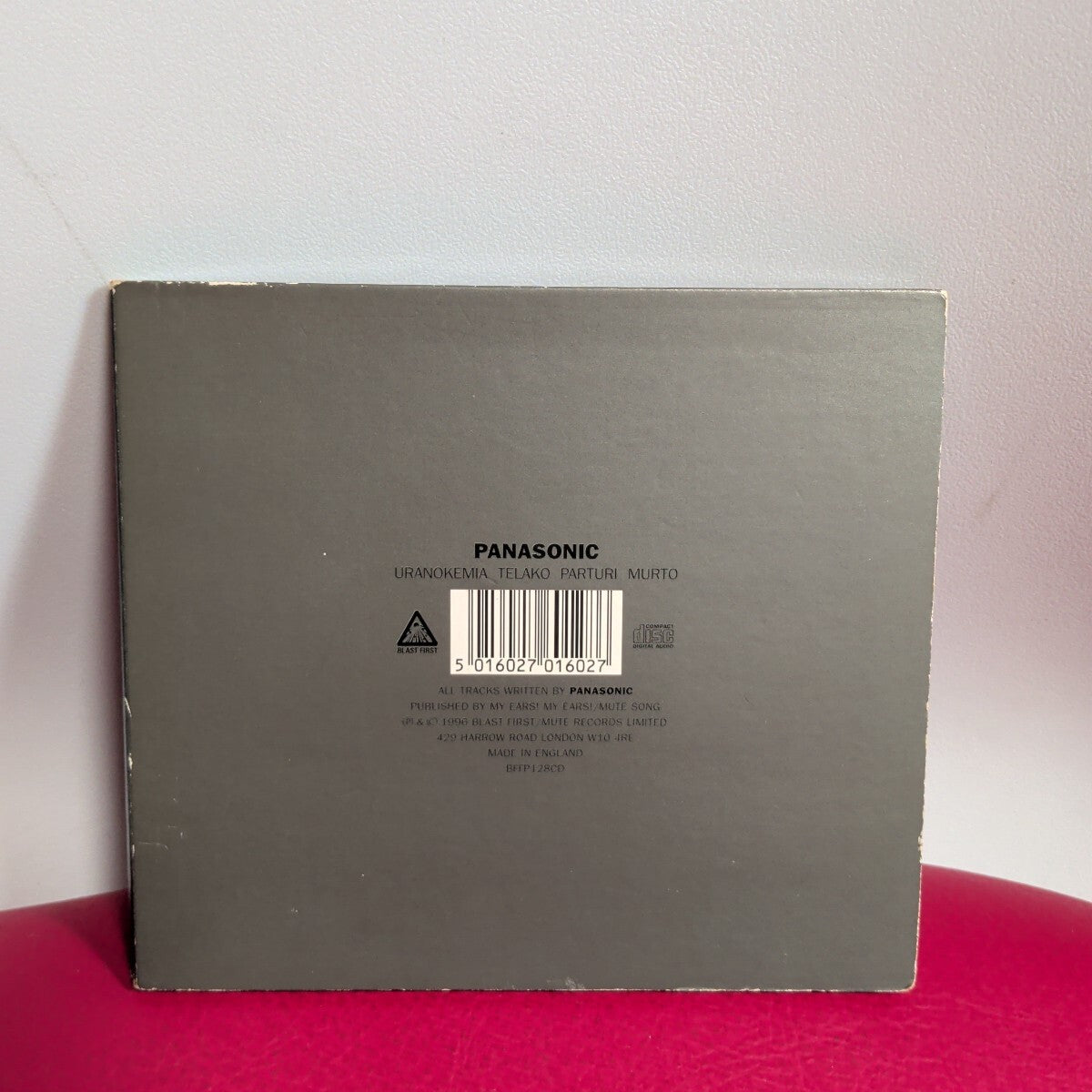 Panasonic Limited Edition CD Noise Techno Ambient Digipak Jacket Used | Japansoundstore