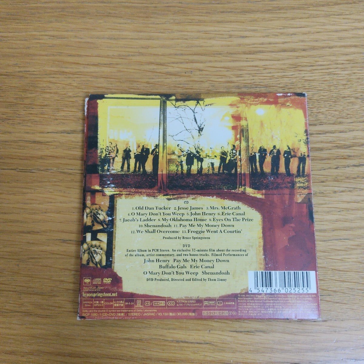 Bruce Springsteen We Shall Overcome Seeger Sessions CD+DVD Limited Edition Used | Japansoundstore