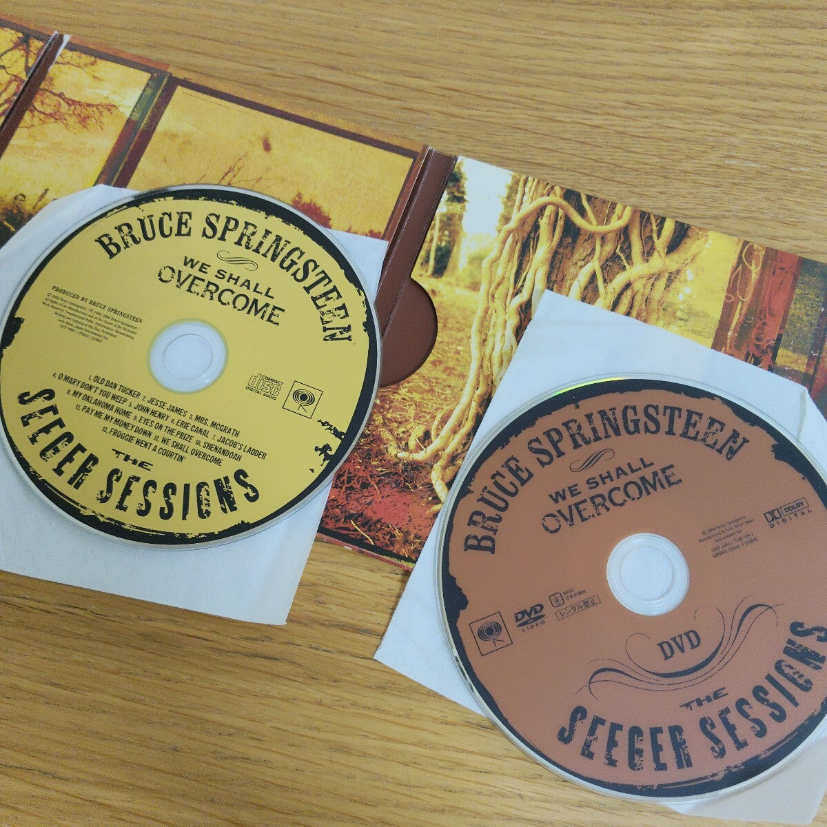 Bruce Springsteen We Shall Overcome Seeger Sessions CD+DVD Limited Edition Used | Japansoundstore