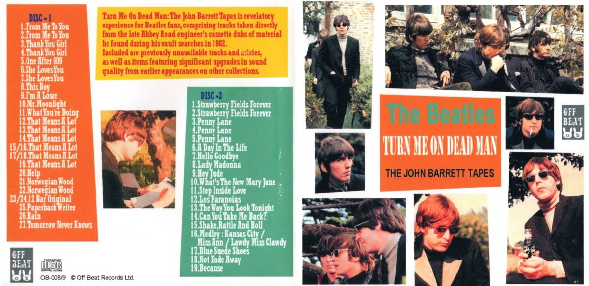 Beatles TURN ME ON DEAD MAN CD-R 1999 Limited No Included Used | Japansoundstore