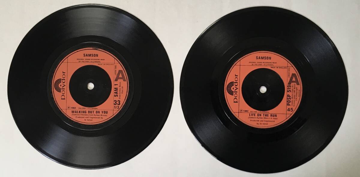 Samson Life on the Run UK Version Music CD Collectible | Japansoundstore