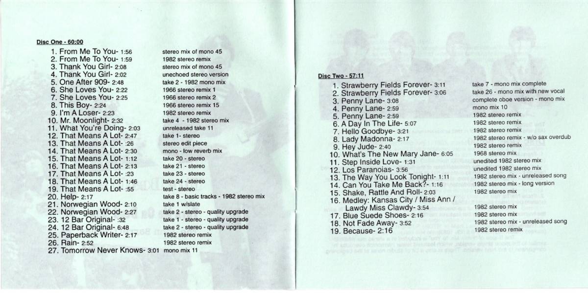 Beatles TURN ME ON DEAD MAN CD-R 1999 Limited No Included Used | Japansoundstore