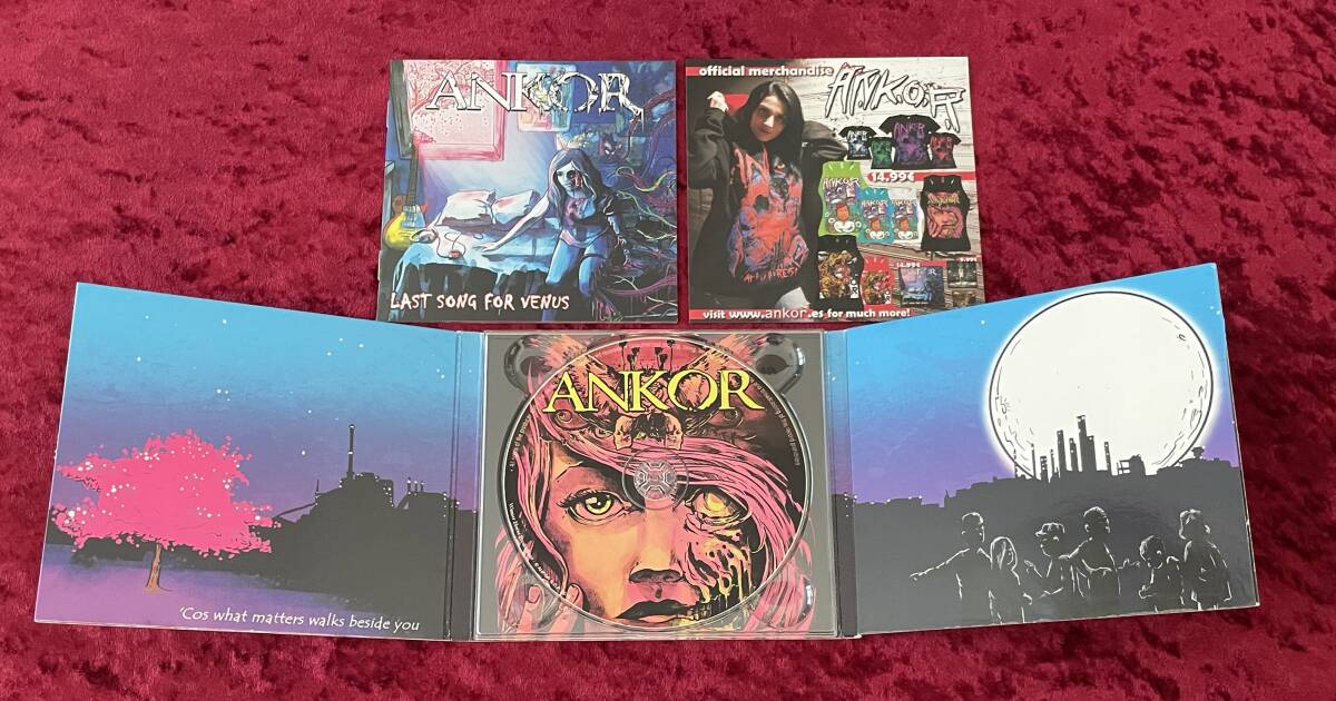 Ankor Limited Edition LAST SONG FOR VENUS CD Digipack Encore Self-released 3rd A | Japansoundstore