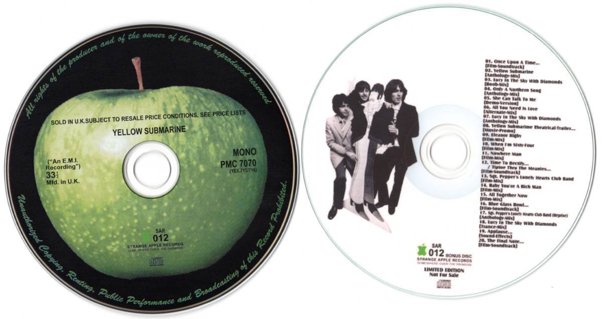 The Beatles Yellow Submarine Mono 2CD Set Limited Edition Used | Japansoundstore
