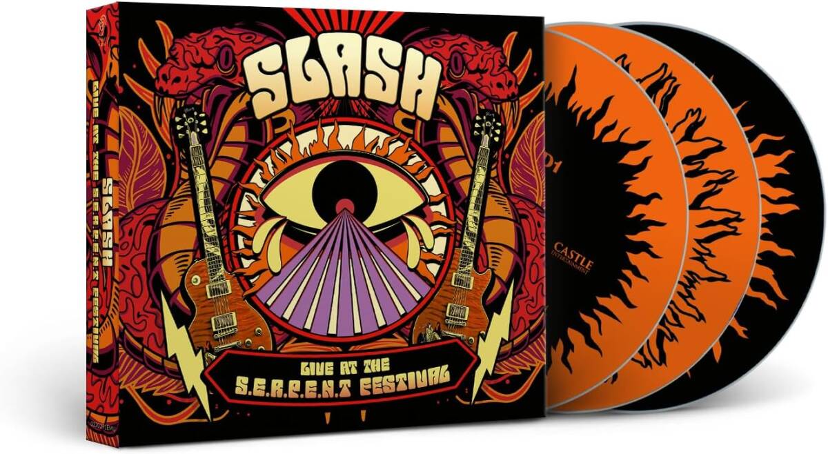 Slash Live at Serpent Festival 2CD+DVD Used Music Concert | Japansoundstore