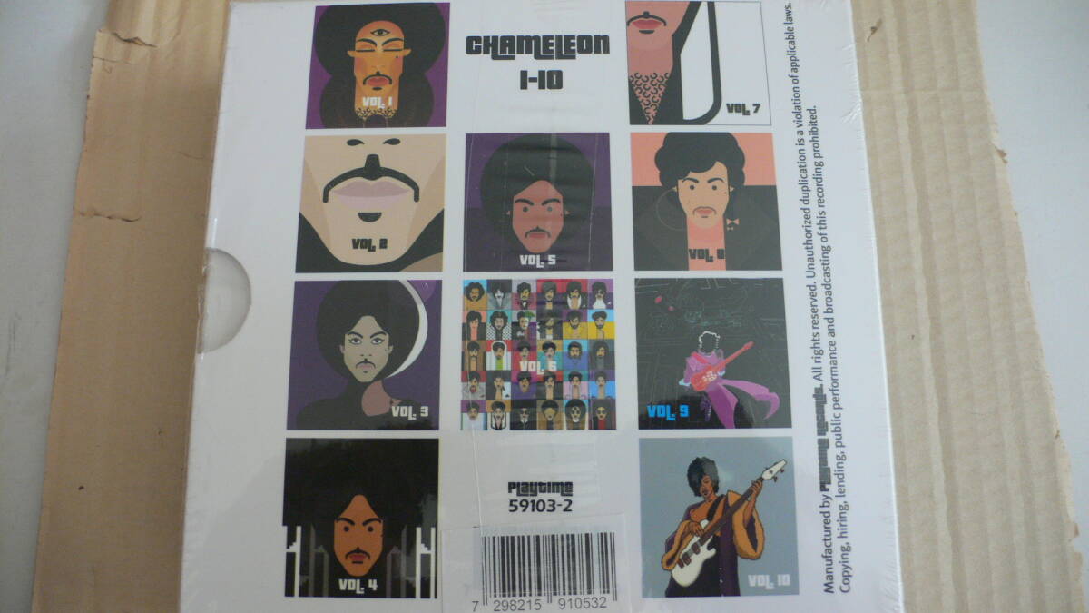 Prince Chameleon Vol.1-10 CD Box Set Limited Edition  Package 10CD Like | Japansoundstore