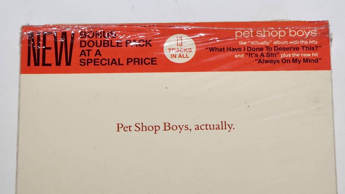 Pet Shop Boys Actually & Always On My Mind US 2CD Limited Long Box Used | Japansoundstore