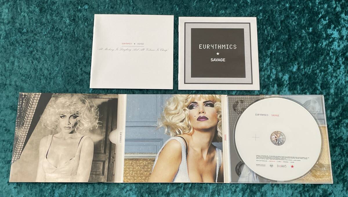 Eurythmics Savage Special Edition CD Japan Digipak Bonus Track Used | Japansoundstore