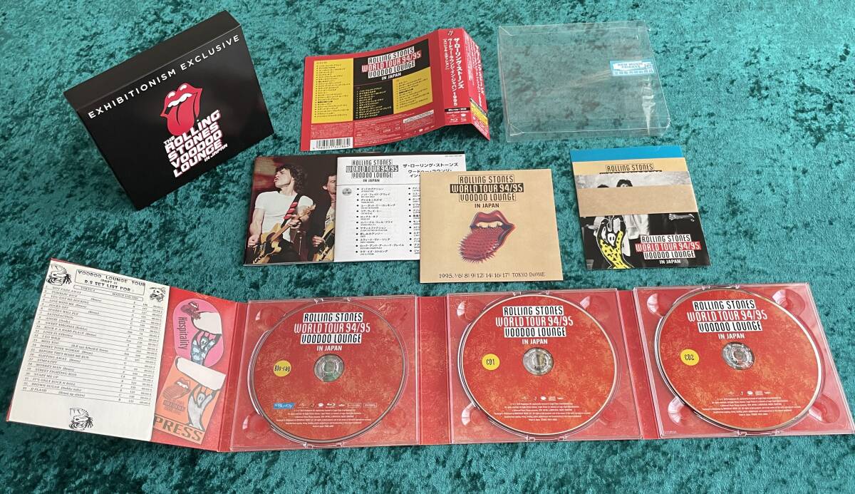 The Rolling Stones Voodoo Lounge Japan 1995 Blu-ray & SHM-CD Exhibition Limited | Japansoundstore