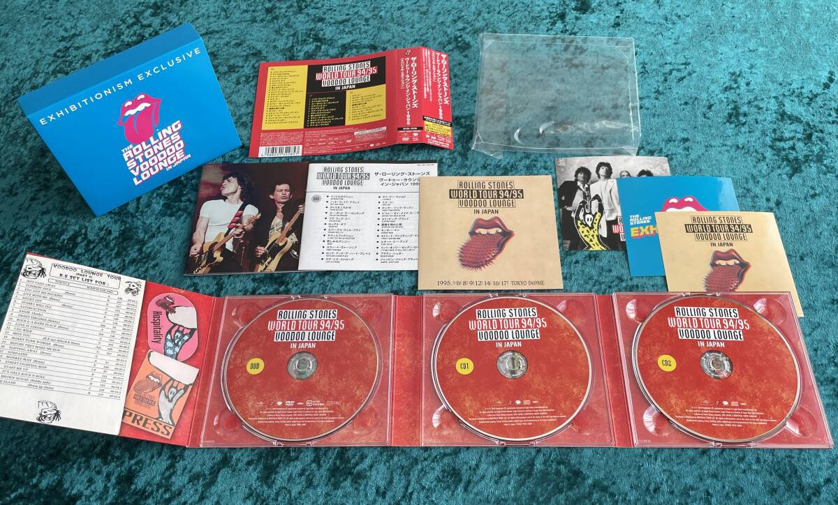 The Rolling Stones Voodoo Lounge Japan 1995 DVD+2SHM-CD Special Edition Used | Japansoundstore