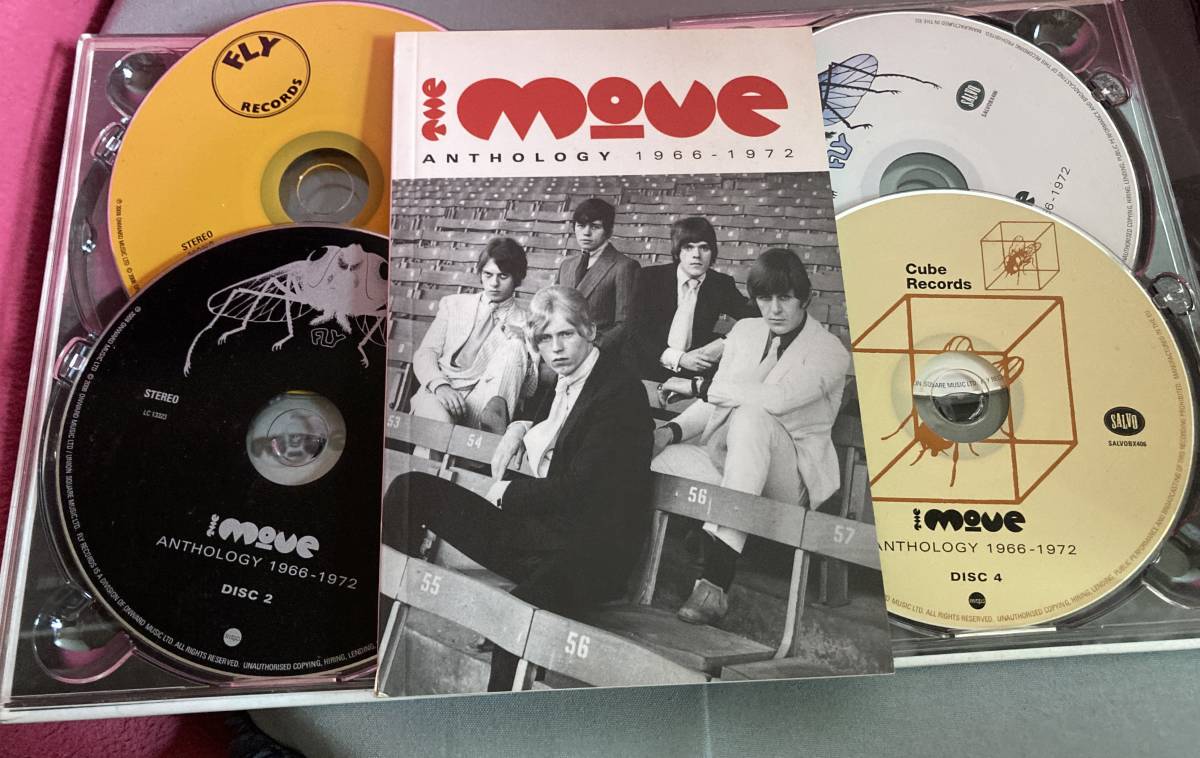 The Move Anthology 1966-1972 4CD Import Limited Edition Used | Japansoundstore