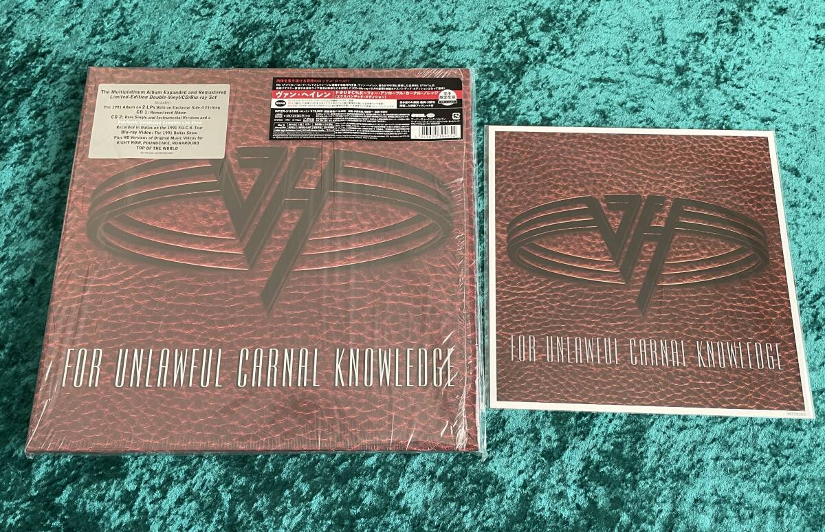 Van Halen F@U#C%K Unlawful Carnal Knowledge 2CD+Blu-ray Limited Used | Japansoundstore