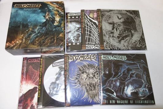 Holy Moses Japan Tour Limit CD 7pcs Paper Jacket + Storage Box , Rare | Japansoundstore
